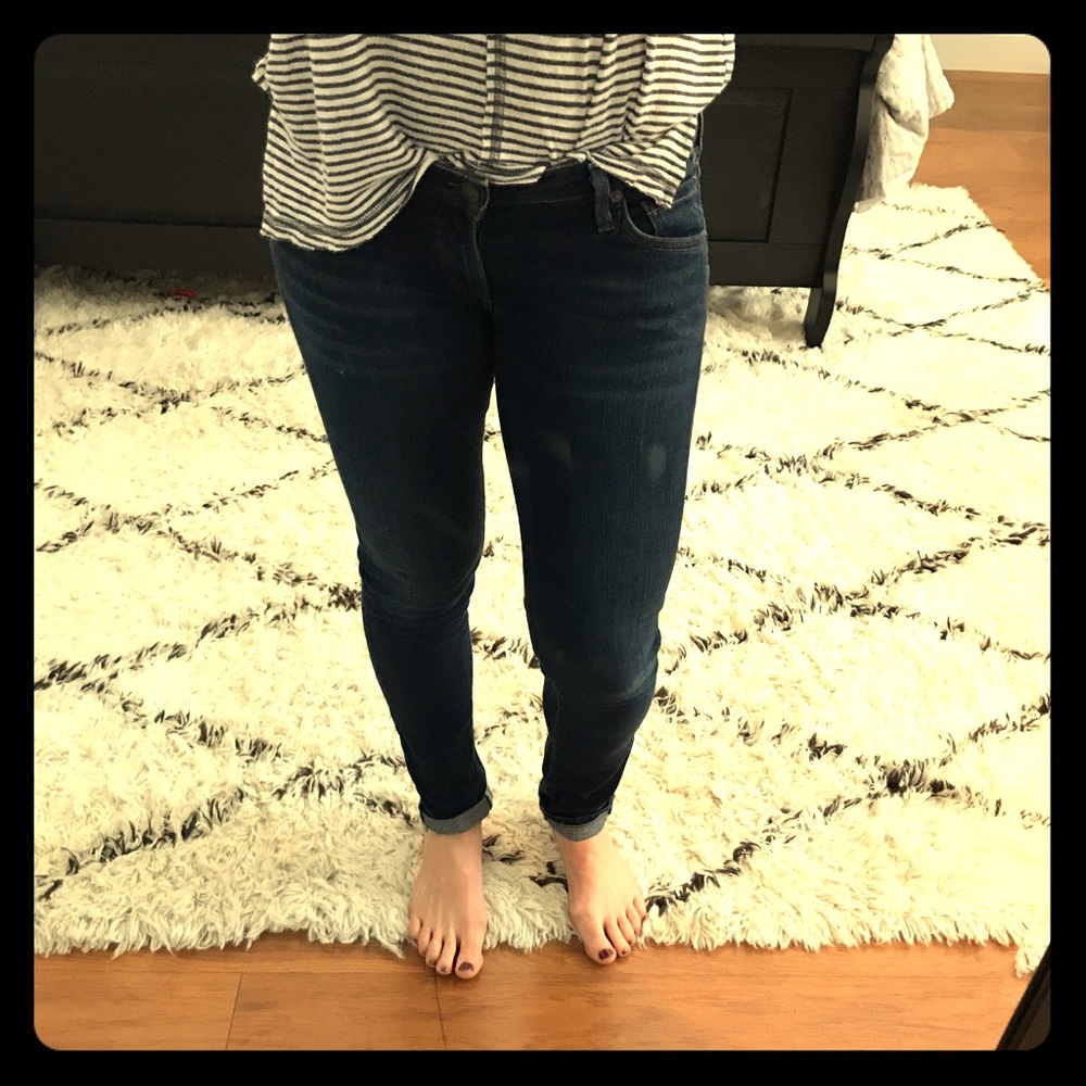 Citizen of Humanity skinny dark wash denim